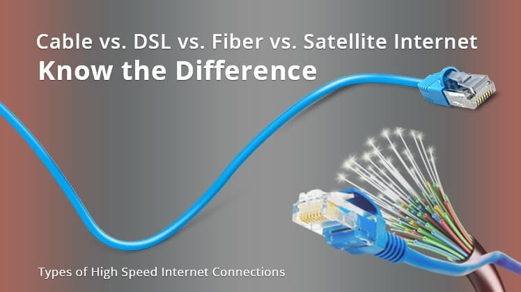 Cable vs DSL vs Fiber Internet Explained 