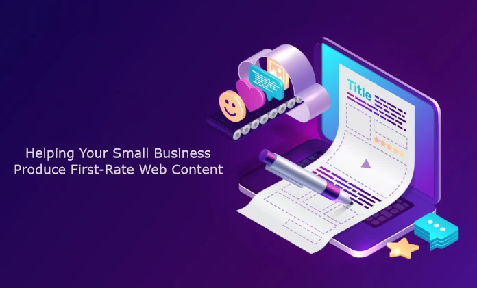 Produce First-Rate Web Content